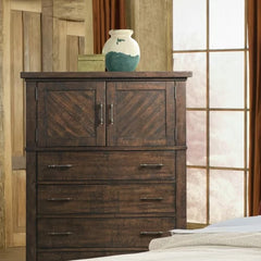 Ismay 4 Drawer 38'' W Combo Dresser Introduce Essential Storage and Traditional Style