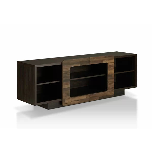 Itzhak TV Stand for TVs up to 70" Six Open Shelves with Cable Management