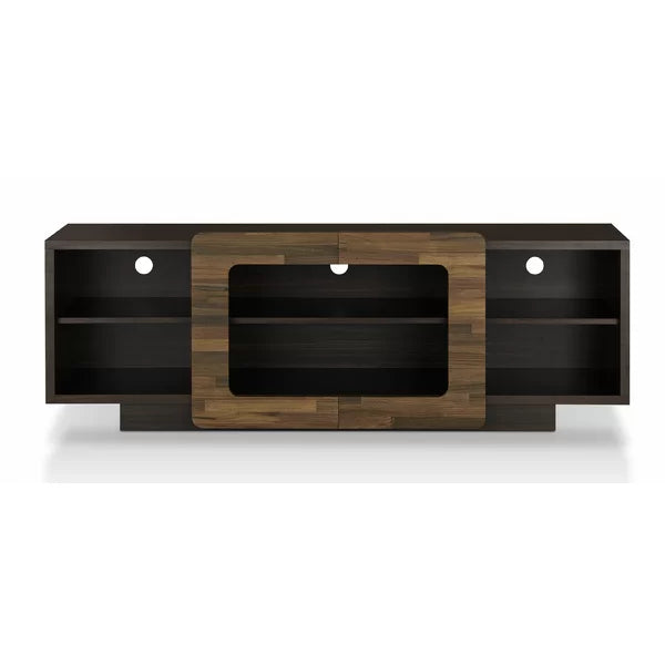 Itzhak TV Stand for TVs up to 70" Six Open Shelves with Cable Management