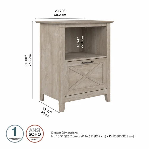 Jahvel 23.7'' Wide 1 Drawer Vertical Filing Cabinet Indoor Aesthetically Design