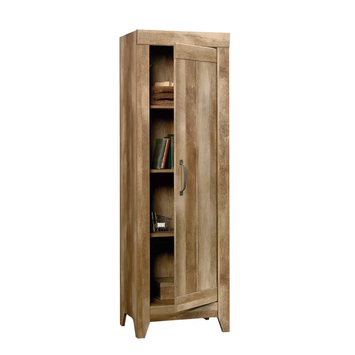 Craftsman Oak Jai-Jay 22.62'' Wide 3 Shelf Storage Cabinet