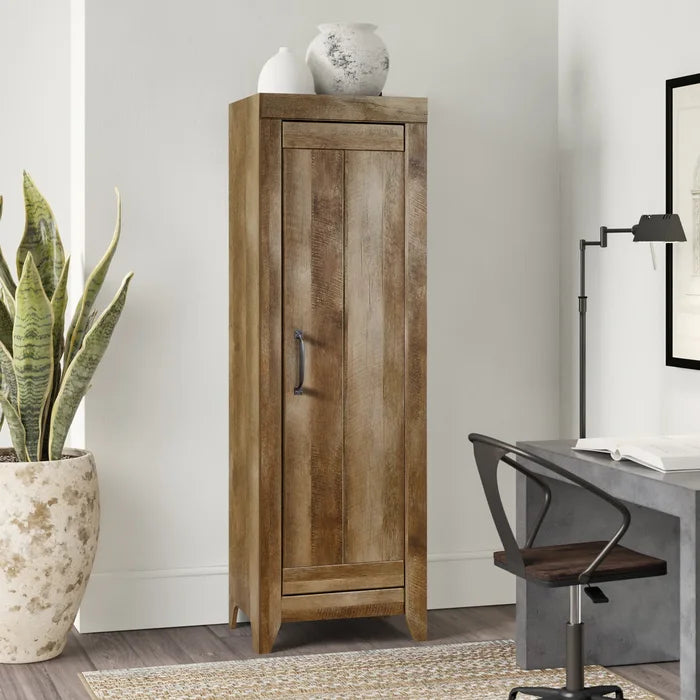 Craftsman Oak Jai-Jay 22.62'' Wide 3 Shelf Storage Cabinet