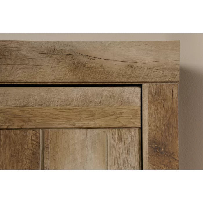 Craftsman Oak Jai-Jay 22.62'' Wide 3 Shelf Storage Cabinet