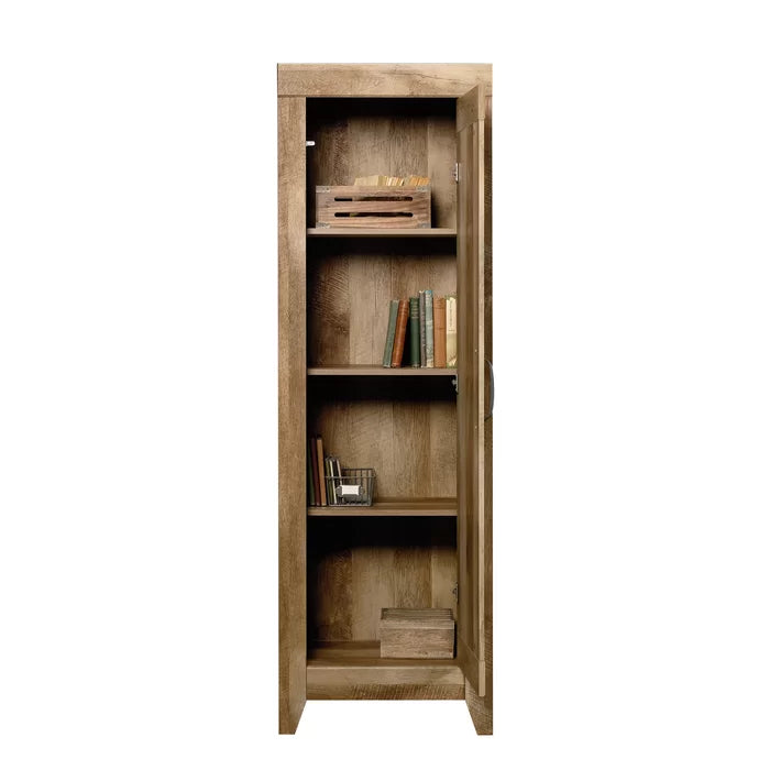 Craftsman Oak Jai-Jay 22.62'' Wide 3 Shelf Storage Cabinet