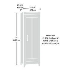 Craftsman Oak Jai-Jay 22.62'' Wide 3 Shelf Storage Cabinet