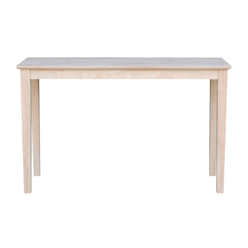 Jaier 72'' Solid Wood Console Table Crafted from Solid Wood its Clean Lined Frame