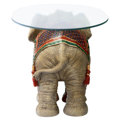 Figurine 1 Coffee Table Elephant Statue Lends An Exotic Sense of Adventure To Any Well-Appointed Room