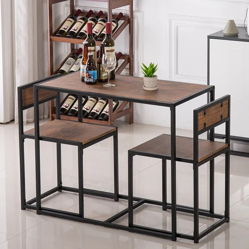Jaliah 2 - Person Dining Set Modern Bar and Pub Table Set