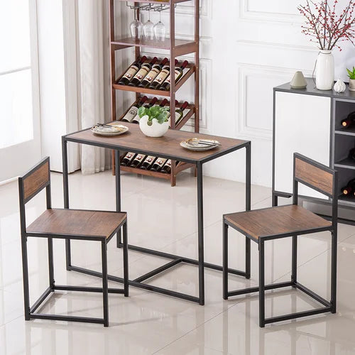 Jaliah 2 - Person Dining Set Modern Bar and Pub Table Set