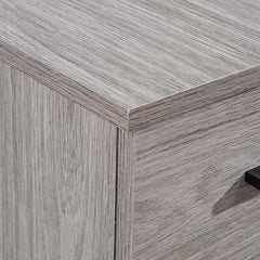 Gray 46.8'' Wide Sideboard Rectangular Accent Features Two Cabinets, Behind Three Doors, with Six Interior Shelves To Stow Away Extra Home Essentials