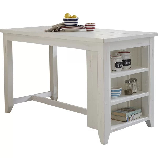 Jarrod 60'' Wide Kitchen Island with Solid Wood Top