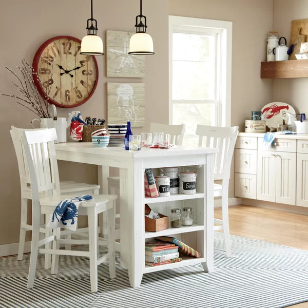 Jarrod 60'' Wide Kitchen Island with Solid Wood Top