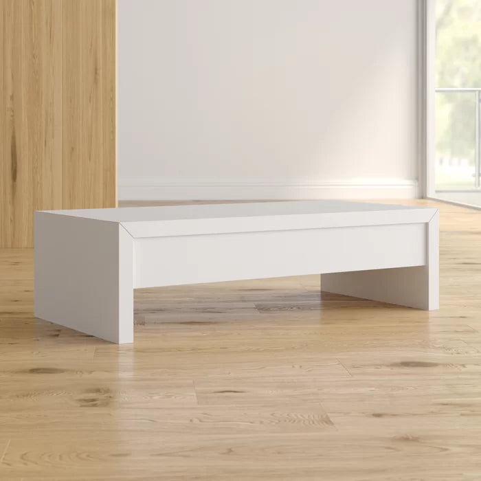 Lift Top Extendable Coffee Table with Storage Manufactured Wood