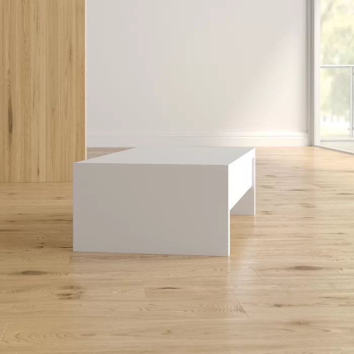 Lift Top Extendable Coffee Table with Storage Manufactured Wood
