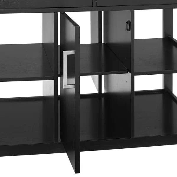 Jelle 42'' Wide Kitchen Island Adjustable and Removable Shelf Style and Smart Storage