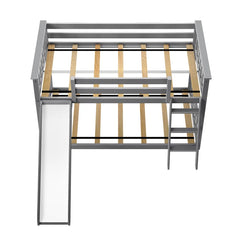 Jeniffer Twin Over Twin Solid Wood Standard Bunk Bed