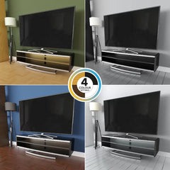 Jimson TV Stand for TVs up to 70" Provide Storage Space with Sound Bar Shelf