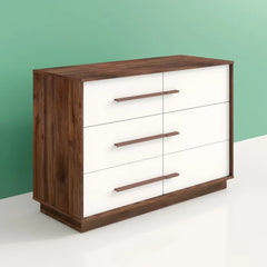 Johnathon 6 Drawer 39.25'' W Dresser Contemporary Style Provide Ample Space