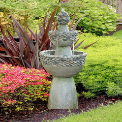 Jonna Resin Fountain Constructed from Durable Polyresin