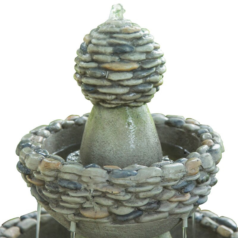 Jonna Resin Fountain Constructed from Durable Polyresin