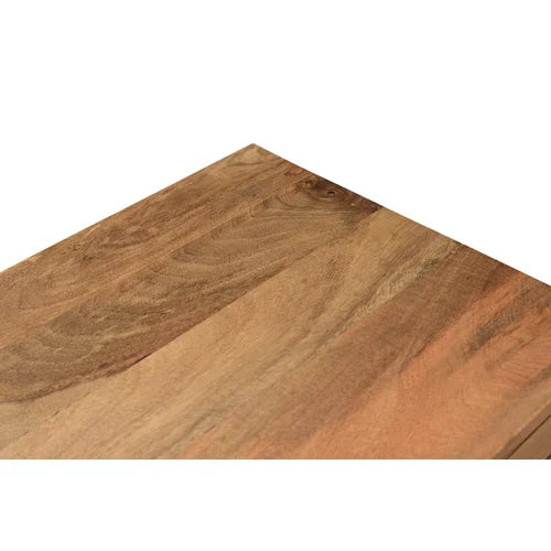 Jordyn 36'' Tall Solid Wood 2 Door Accent Cabinet Made from Mango Wood