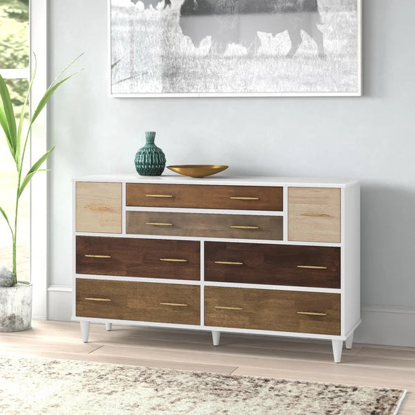 Jorge 8 Drawer 56.8'' W Dresser Boho Style Offer Plenty Storage Space Perfect Organize