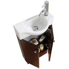 Single Bathroom Vanity Set Perfect for Powder Rooms Or Space-Conscious Bathrooms Spot For Everything From Brushing Your Teeth