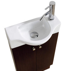 Single Bathroom Vanity Set Perfect for Powder Rooms Or Space-Conscious Bathrooms Spot For Everything From Brushing Your Teeth