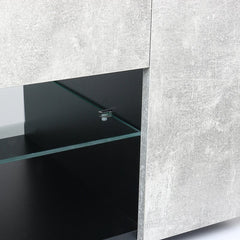 Gray Jowers TV Stand for TVs up to 65" Beautiful Modern Looking