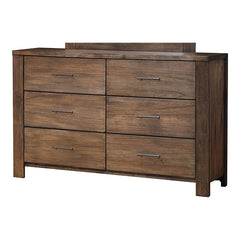 Juhl 6 Drawer 59'' W Double Dresser Featuring an Oak Wood Finish and Plenty