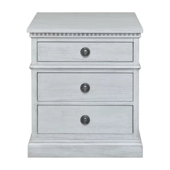 Julia 28'' Tall 3 - Drawer Solid Wood Nightstand