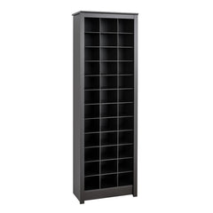 36 Pair Shoe Rack 12 Rows of Cubby Shelves Accommodate up to 36 Pairs of your Favorite Sneakers, Sandals, Dress Shoes, and Flats