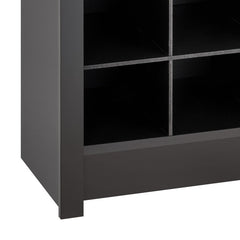 36 Pair Shoe Rack 12 Rows of Cubby Shelves Accommodate up to 36 Pairs of your Favorite Sneakers, Sandals, Dress Shoes, and Flats