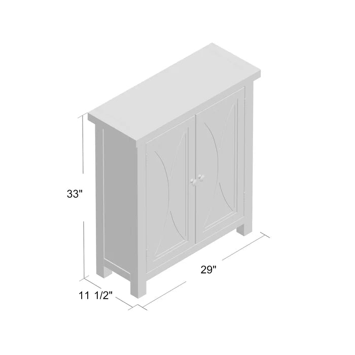 Kamila 2 door accent cabinet hotsell