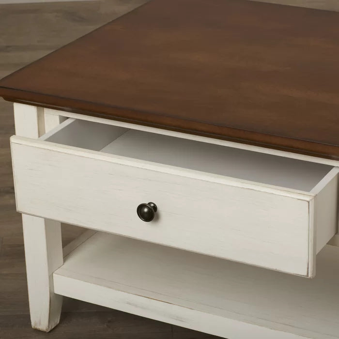 Kapp Coffee Table with Storage Eye Catching Floral Display Indoor Design