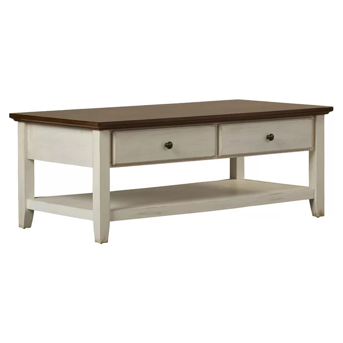 Kapp Coffee Table with Storage Eye Catching Floral Display Indoor Design