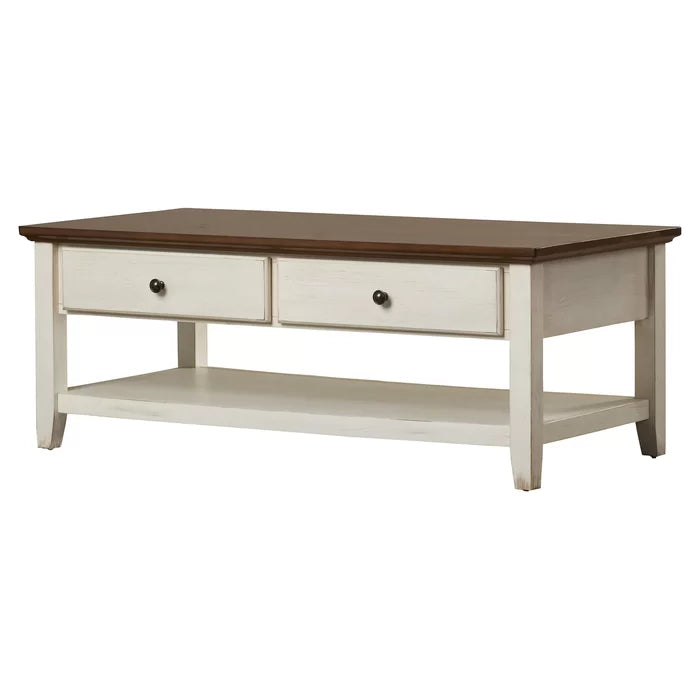 Kapp Coffee Table with Storage Eye Catching Floral Display Indoor Design