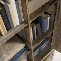 Karn 35.25'' Wide 6 Shelf Storage Cabinet Style and Storage all in One