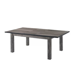 Katarina Extendable Dining Table Clean Lined Silhouette with a Gray Oak Finish