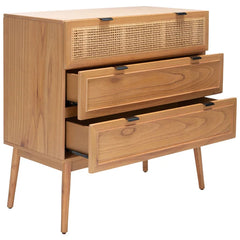 Solid Wood Keanu 3 Drawer 36'' W Chest Perfect Organize with Contemporary Style