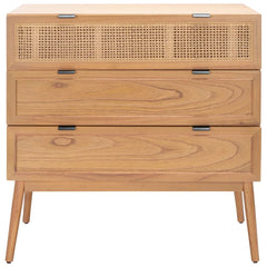 Solid Wood Keanu 3 Drawer 36'' W Chest Perfect Organize with Contemporary Style