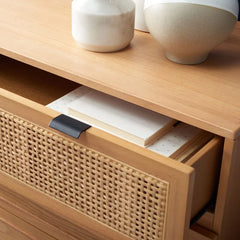 Solid Wood Keanu 3 Drawer 36'' W Chest Perfect Organize with Contemporary Style