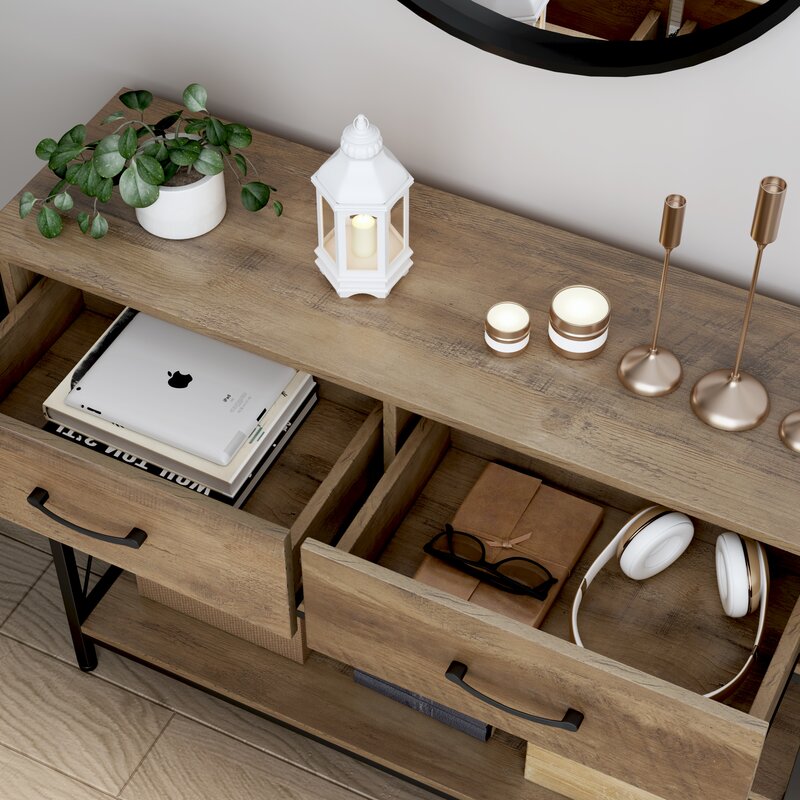 Southside 39.4 top console table