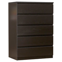 Coffee 5 Drawer 30.31'' W Chest Plenty of Room for A Mirror, Table Lamp, or Another Decor you Want To Display