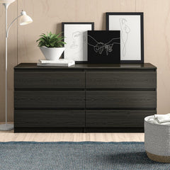 Kepner 6 Drawer 60.55'' W Double Dresser Clean-lined Silhouette and Neutral
