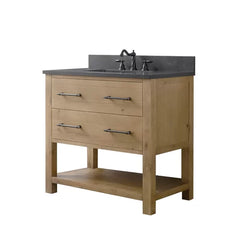 Keri 36" Single Bathroom Vanity Set Modern Vanity with Clean Lines [Fully Assembled]