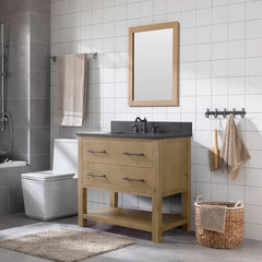 Keri 36" Single Bathroom Vanity Set Modern Vanity with Clean Lines [Fully Assembled]