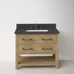 Keri 36" Single Bathroom Vanity Set Modern Vanity with Clean Lines [Fully Assembled]