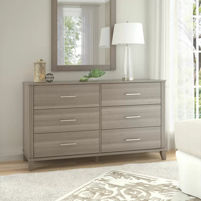Ketcham 6 Drawer 59.29'' W Double Dresser Organize and Accessorize