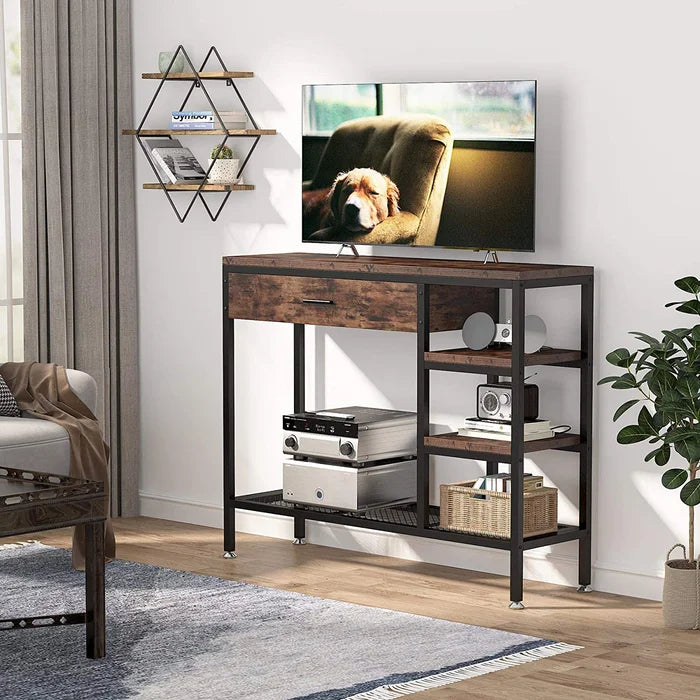Kiarri 43'' Console Table Scratch and Stain Resistant Perfect for Living Room Entryway
